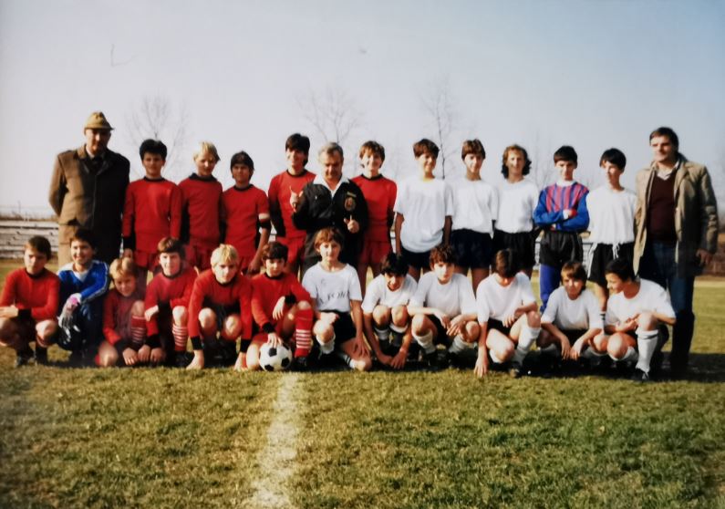 Lőrinci Fonó serdülő labdarúgó csapata  1986-ban